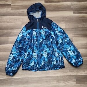 SKECHERS  Fleece Lined Jacket Boys Large 14/16 Blue